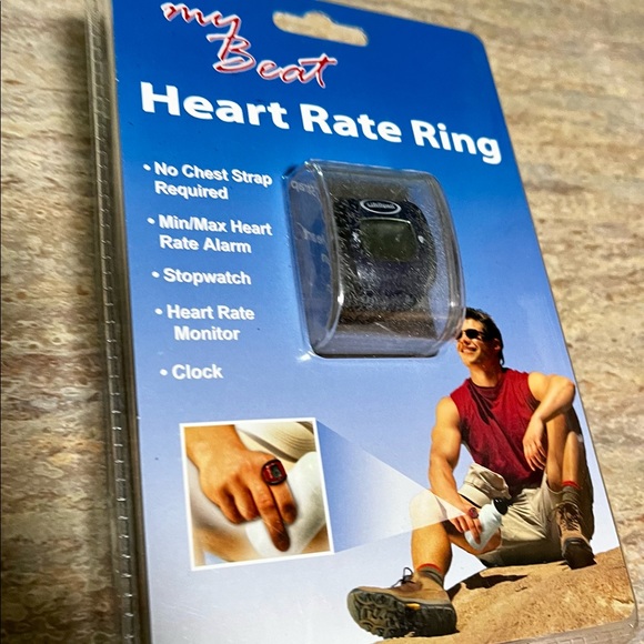 NIB Heart rate ring my beat from lifespan. Unisex - Picture 9 of 11